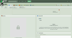 Desktop Screenshot of lilieh.deviantart.com