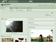 Tablet Screenshot of guthriearlo.deviantart.com