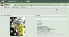Desktop Screenshot of cloudious.deviantart.com