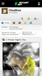 Mobile Screenshot of cloudious.deviantart.com