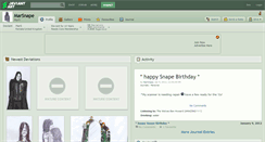 Desktop Screenshot of marsnape.deviantart.com