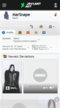 Mobile Screenshot of marsnape.deviantart.com