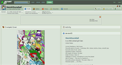Desktop Screenshot of neonkitsuneball.deviantart.com