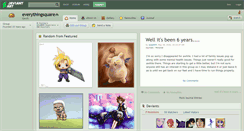 Desktop Screenshot of everythingsquare.deviantart.com