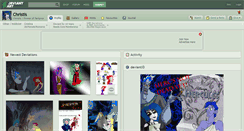Desktop Screenshot of christis.deviantart.com