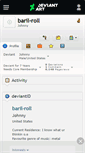 Mobile Screenshot of baril-roll.deviantart.com