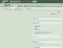 Tablet Screenshot of baril-roll.deviantart.com