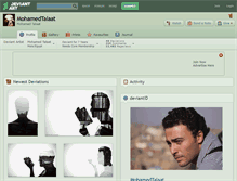 Tablet Screenshot of mohamedtalaat.deviantart.com