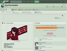 Tablet Screenshot of icha-icha-paradise.deviantart.com