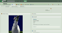 Desktop Screenshot of nesrine.deviantart.com