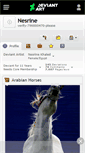 Mobile Screenshot of nesrine.deviantart.com