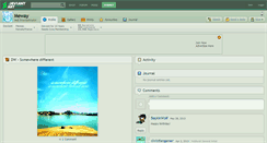 Desktop Screenshot of meway.deviantart.com