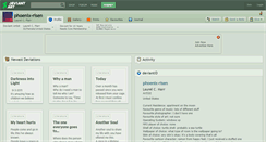 Desktop Screenshot of phoenix-risen.deviantart.com