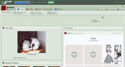 Desktop Screenshot of grim667.deviantart.com