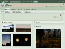Tablet Screenshot of bill-turner.deviantart.com