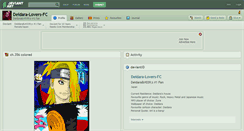 Desktop Screenshot of deidara-lovers-fc.deviantart.com