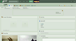 Desktop Screenshot of looti.deviantart.com