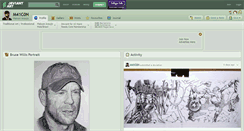 Desktop Screenshot of m41c0n.deviantart.com
