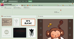 Desktop Screenshot of jealatriumph.deviantart.com