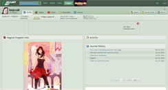 Desktop Screenshot of loop-cat.deviantart.com