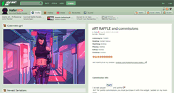 Desktop Screenshot of mafer.deviantart.com