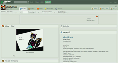 Desktop Screenshot of gleefulcynic.deviantart.com