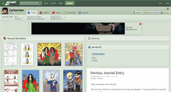 Desktop Screenshot of cartoonleo.deviantart.com