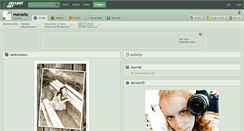Desktop Screenshot of menalie.deviantart.com
