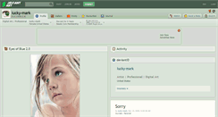 Desktop Screenshot of lucky-mark.deviantart.com