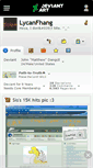 Mobile Screenshot of lycanfhang.deviantart.com