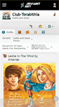 Mobile Screenshot of club-terabithia.deviantart.com