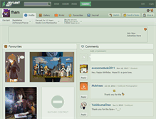 Tablet Screenshot of fham.deviantart.com