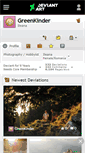 Mobile Screenshot of greenkinder.deviantart.com