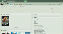 Desktop Screenshot of godshall83.deviantart.com