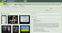 Desktop Screenshot of natakie.deviantart.com