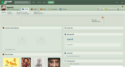 Desktop Screenshot of eyeroll.deviantart.com