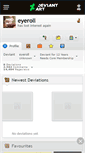 Mobile Screenshot of eyeroll.deviantart.com