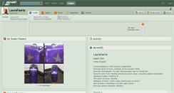 Desktop Screenshot of laurafaerie.deviantart.com
