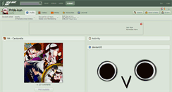 Desktop Screenshot of pride-kun.deviantart.com