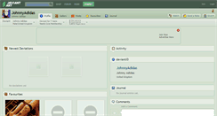 Desktop Screenshot of johnnyadidas.deviantart.com