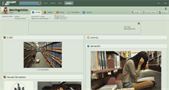 Desktop Screenshot of dancingpickles.deviantart.com