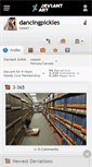 Mobile Screenshot of dancingpickles.deviantart.com