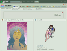 Tablet Screenshot of kashakart.deviantart.com