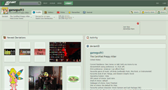 Desktop Screenshot of gamegod93.deviantart.com