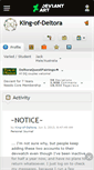 Mobile Screenshot of king-of-deltora.deviantart.com