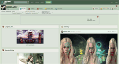 Desktop Screenshot of bl00dlust-f.deviantart.com