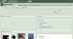 Desktop Screenshot of obscured-stock.deviantart.com