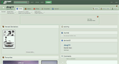 Desktop Screenshot of dimgl19.deviantart.com