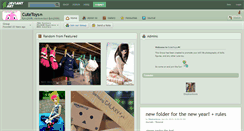 Desktop Screenshot of cutetoys.deviantart.com