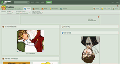 Desktop Screenshot of ewerox.deviantart.com
